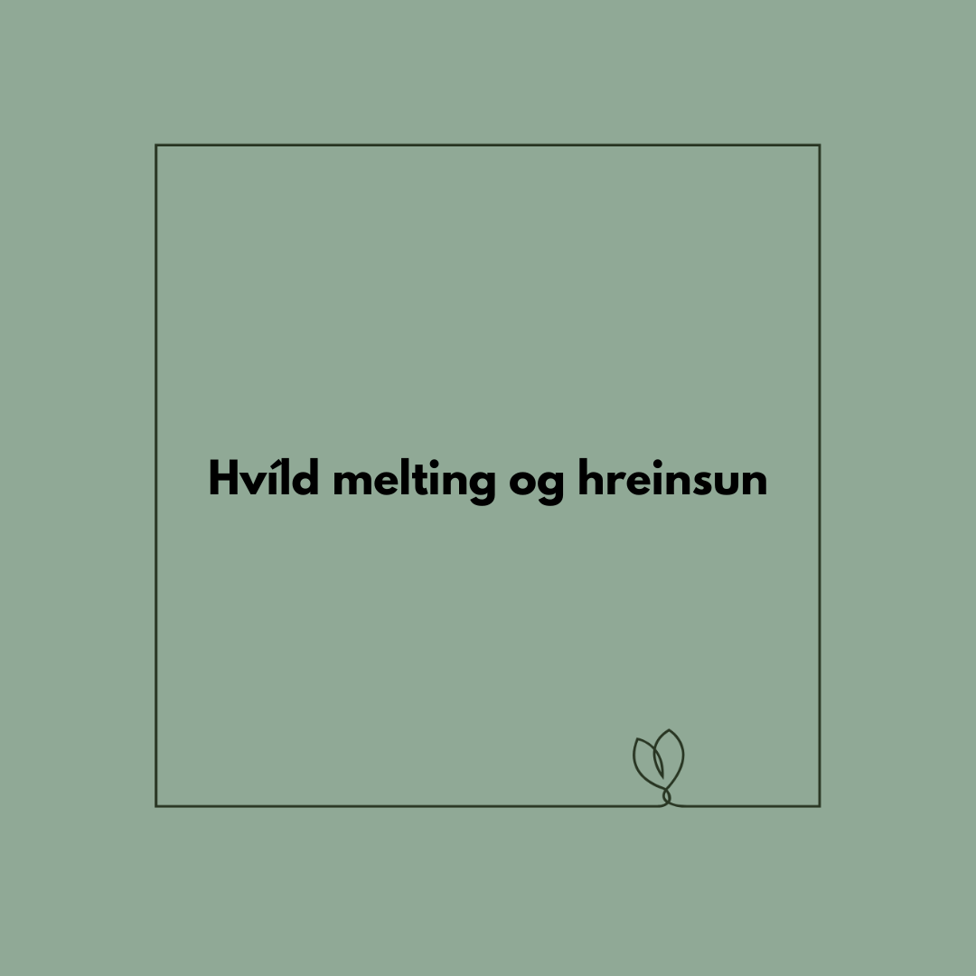 Hvíld, melting og hreinsun. 7 daga endurstilling