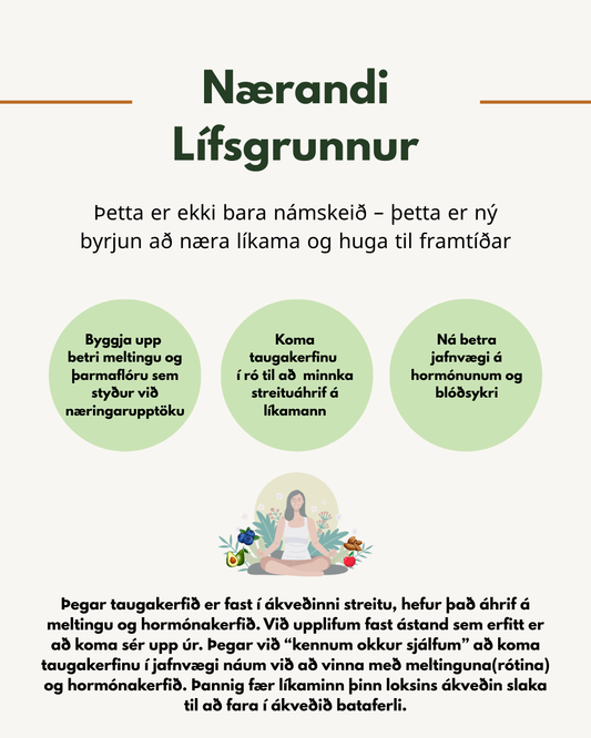 Nærandi Lífsgrunnur - Byrjar 6 október 2025