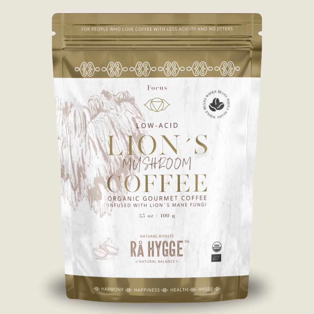 Lion's Mane Sveppa Kaffi