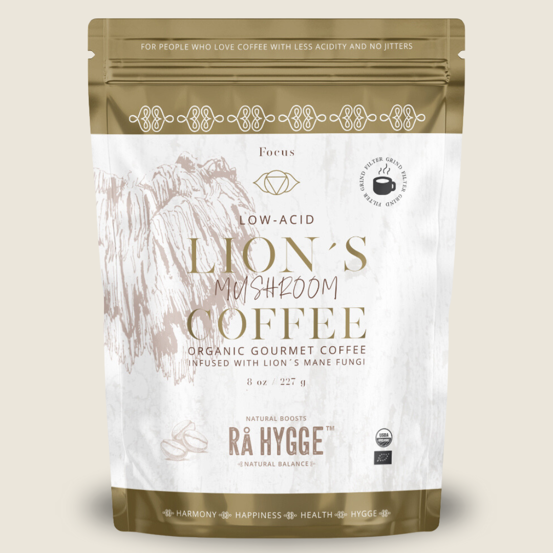 Lion's Mane Sveppa Kaffi